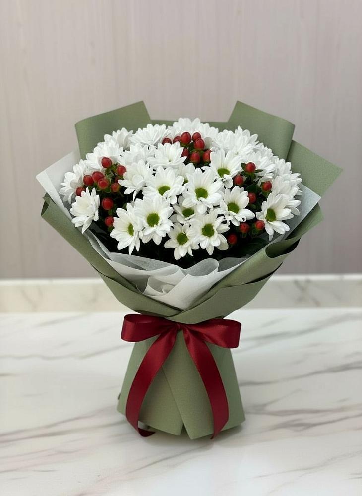 Букет цветов из: Хризантемы в Бжедугхабле