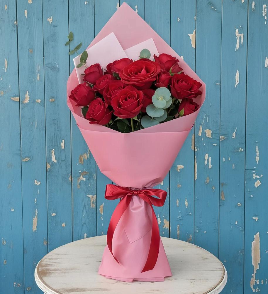 Букет цветов из: Розы в Бжедугхабле