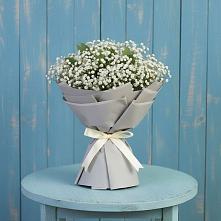 Букет цветов из:  Гипсофила в Бжедугхабле