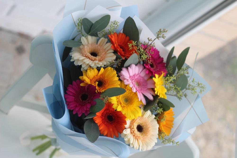 Букет цветов из: Герберы в Бжедугхабле