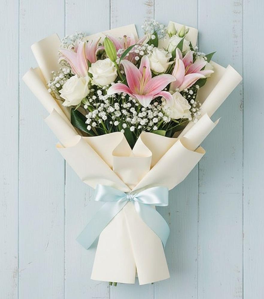 Букет цветов из: Лилии в Бжедугхабле