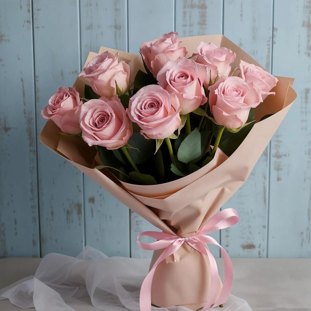 Букет цветов из: Розы в Бжедугхабле