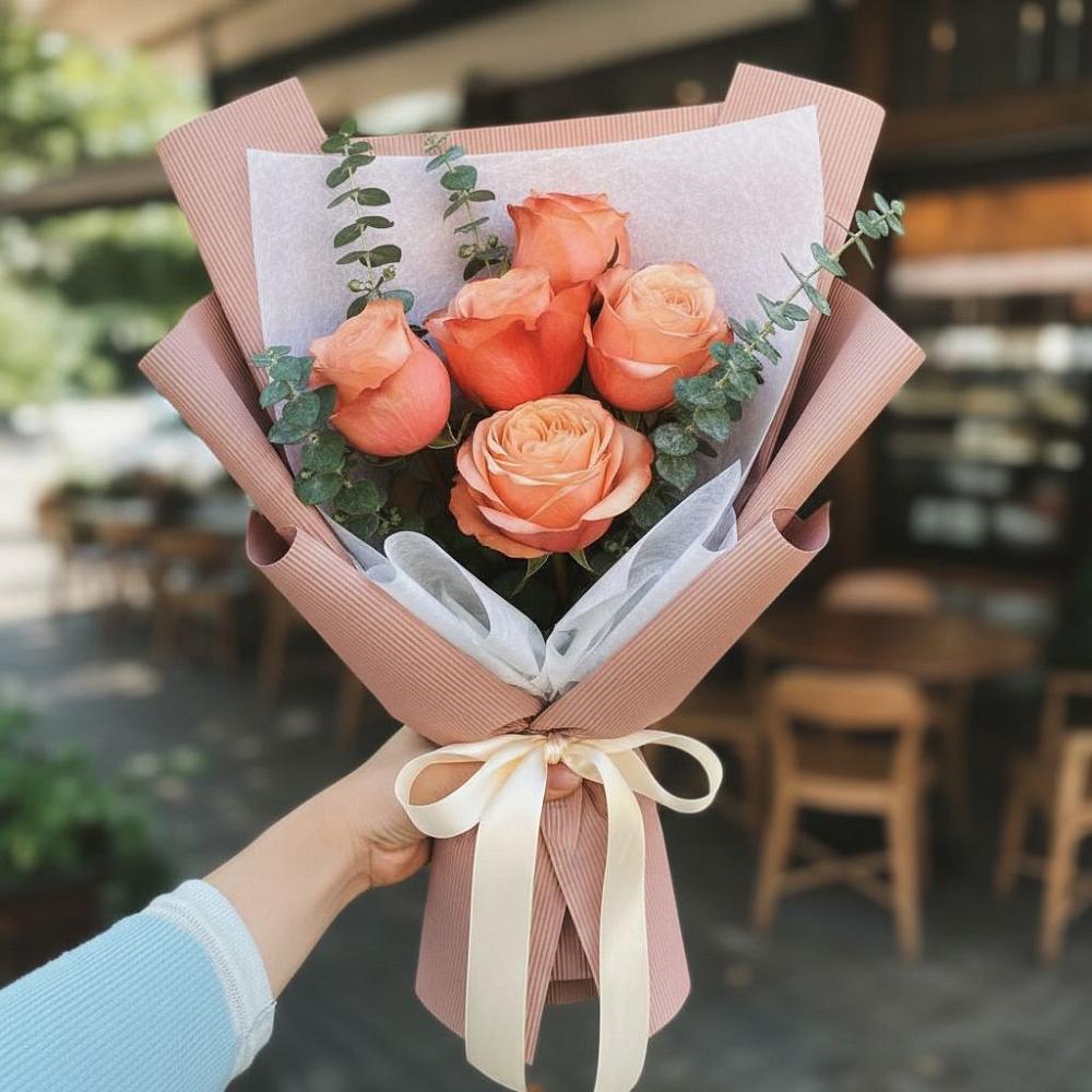 Букет цветов из: Розы в Бжедугхабле