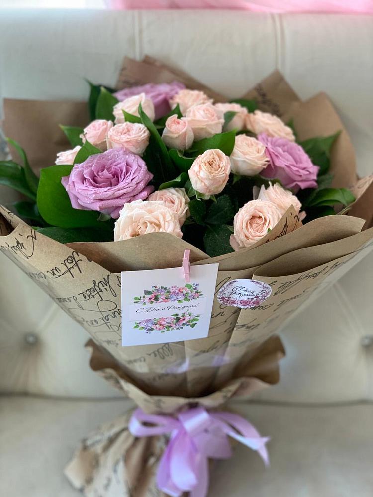 Букет цветов из: Розы в Бжедугхабле