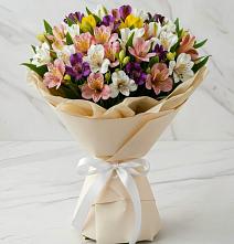 Букет цветов из:  Альстромерии #REPLACE_PRED# Бжедугхабле