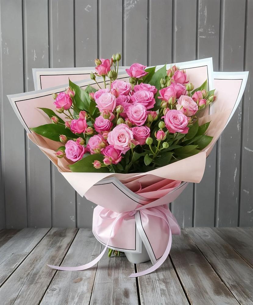 Букет Розовый кустик в Бжедугхабле