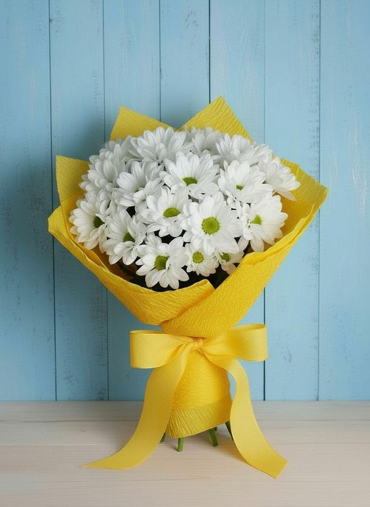 Букет цветов из: Хризантемы в Бжедугхабле