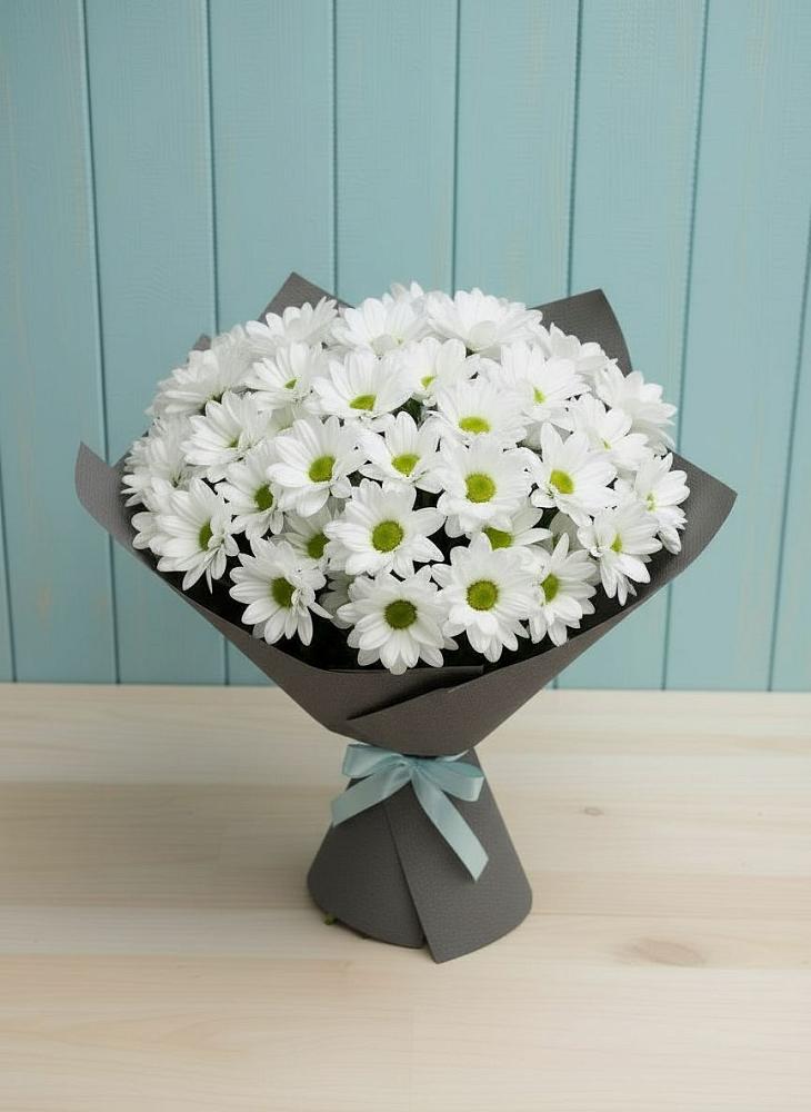 Букет цветов из: Хризантемы в Бжедугхабле