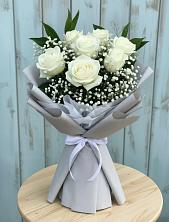 Букет цветов из:  Розы в Бжедугхабле