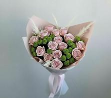 Букет цветов из:  Розы и Хризантемы в Бжедугхабле