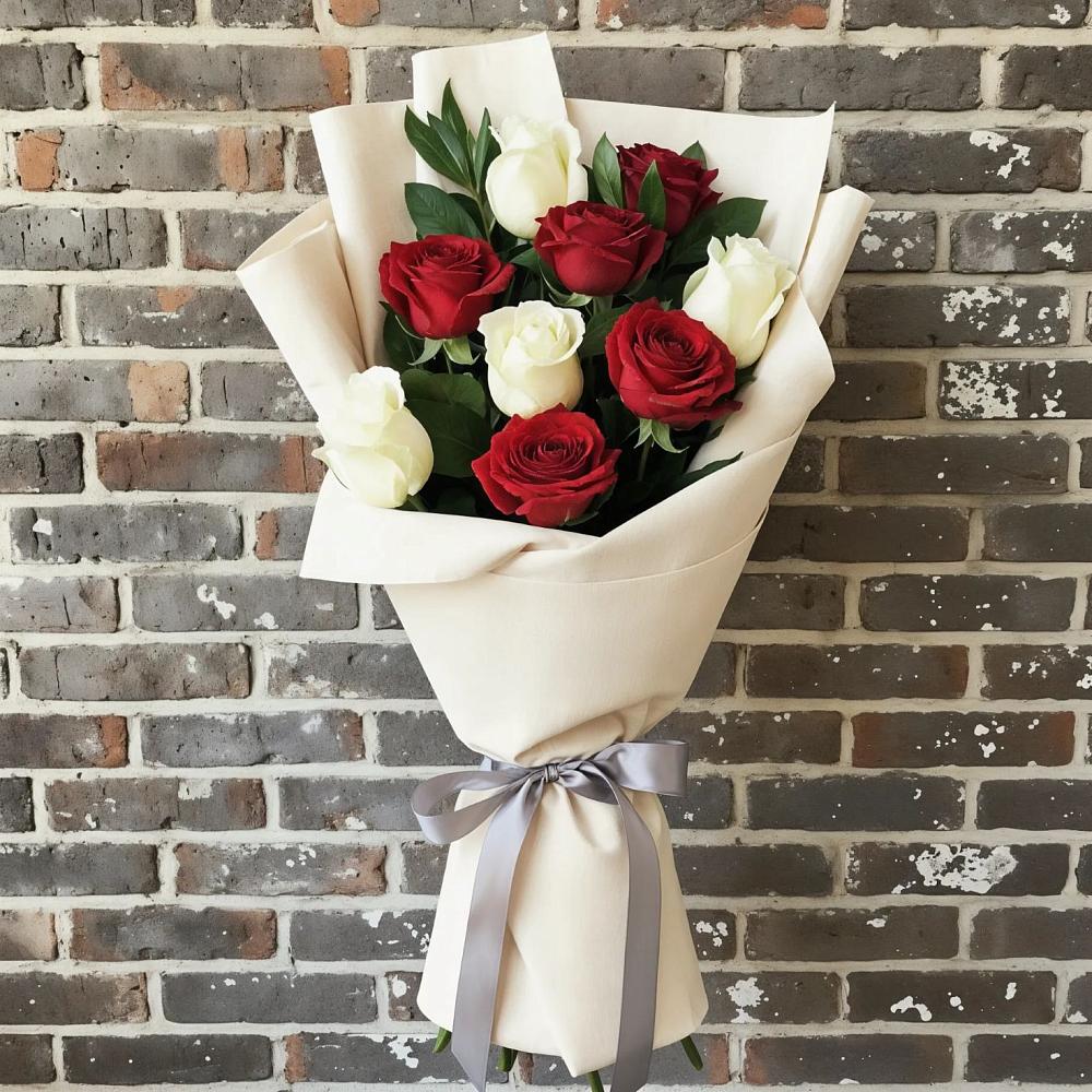 Букет цветов из: Розы в Бжедугхабле