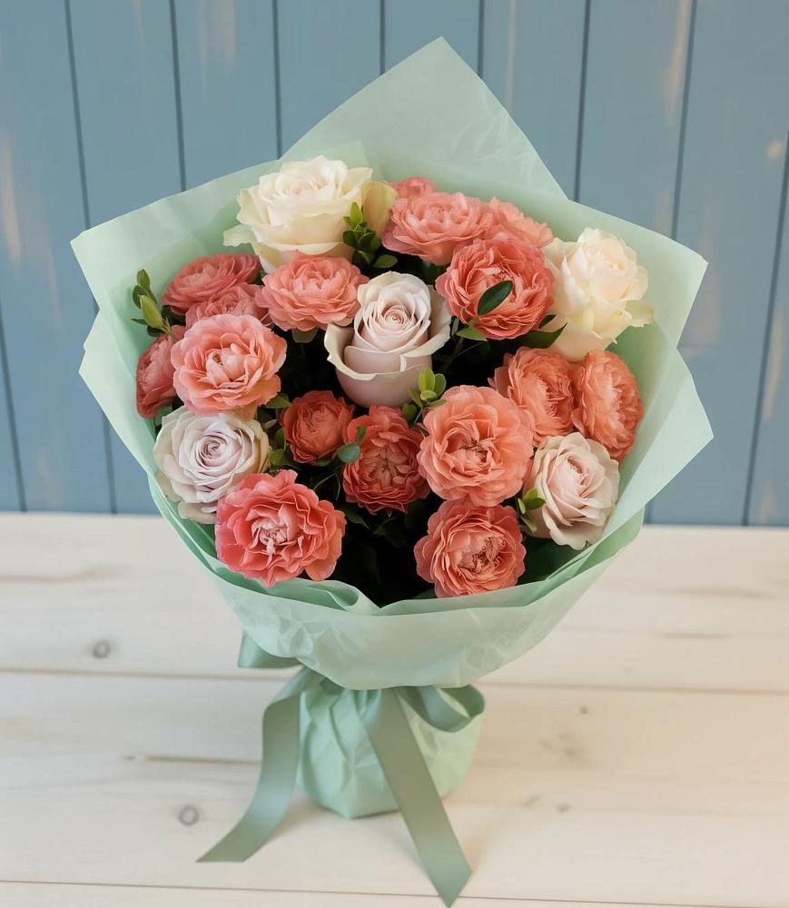 Букет цветов из: Розы в Бжедугхабле