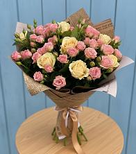 Букет цветов из:  Розы в Бжедугхабле