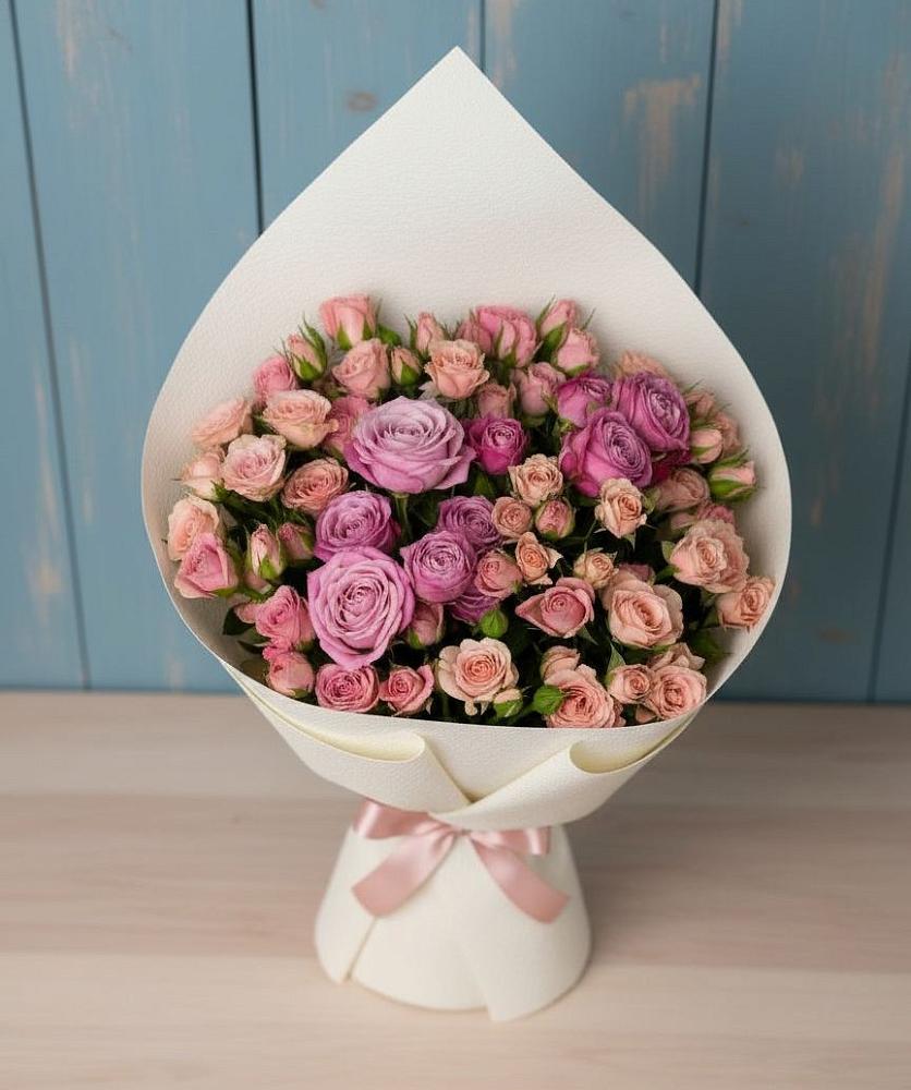 Букет цветов из: Розы в Бжедугхабле