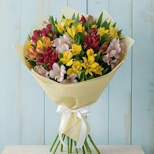 Букет цветов из:  Альстромерии #REPLACE_PRED# Бжедугхабле