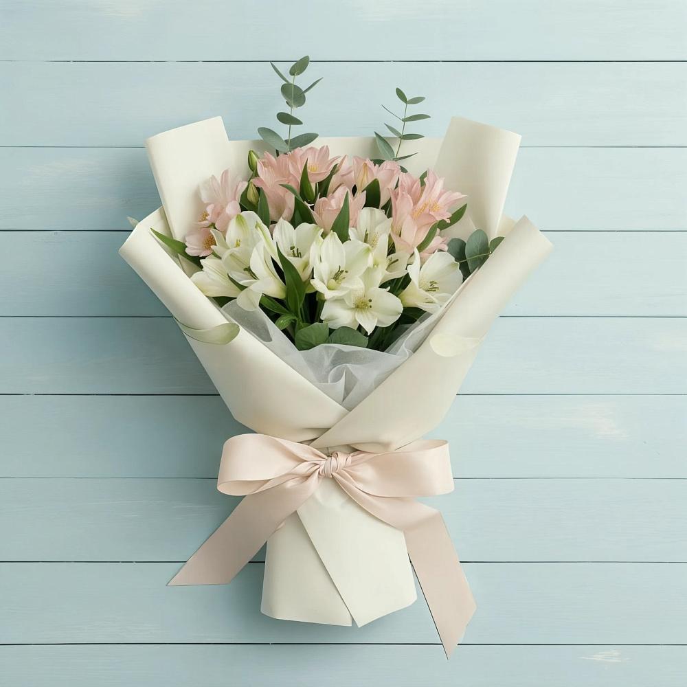 Букет цветов из: Альстромерии в Бжедугхабле