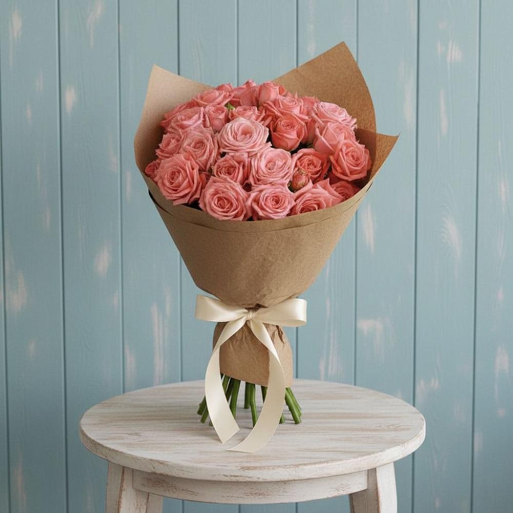 Букет цветов из: Розы в Бжедугхабле