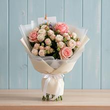 Букет цветов из:  Розы в Бжедугхабле