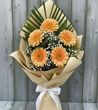 Букет цветов из:  Герберы в Бжедугхабле