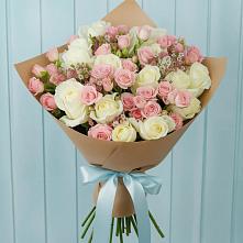 Букет цветов из:  Розы в Бжедугхабле